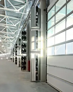 Тепловая завеса ТЕПЛОМАШ для автомоек